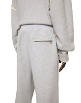 Printed jogging pants with small abrasions - | Dolce & Gabbana