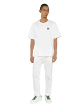 Cotton gabardine lambretta-fit pants - | Dolce & Gabbana