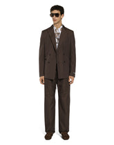 Poplin jogging pants - | Dolce & Gabbana