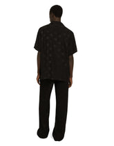 Jacquard jogging pants with DG logo - | Dolce & Gabbana