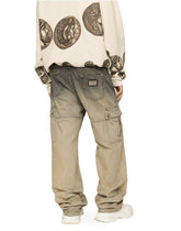 Overdyed dégradé denim cargo jeans - | Dolce & Gabbana