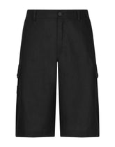 Linen cargo shorts - | Dolce & Gabbana
