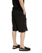 Linen cargo shorts - | Dolce & Gabbana