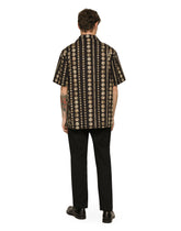 Coin detail cotton gabardine pants - | Dolce & Gabbana