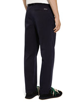 Garment-dyed cotton pants - | Dolce & Gabbana