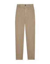 Garment-dyed cotton pants - | Dolce & Gabbana