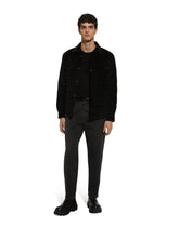 Garment-dyed cotton pants - | Dolce & Gabbana