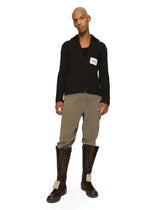 Corduroy pants with Re-Edition label - | Dolce & Gabbana