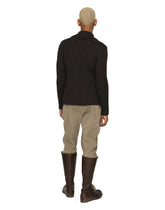 Corduroy pants with Re-Edition label - | Dolce & Gabbana