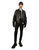 Stretch drill pants with Re-Edition label - | Dolce & Gabbana