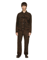 Overdyed denim worker jeans - | Dolce & Gabbana