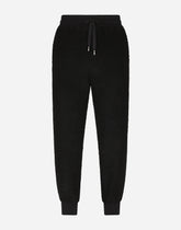 Bouclé jogging pants - | Dolce & Gabbana