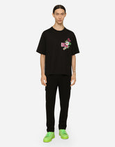 Stretch technical jersey cargo pants - | Dolce & Gabbana