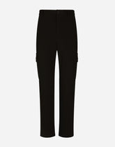 Stretch technical jersey cargo pants - | Dolce & Gabbana