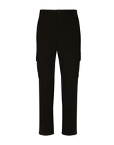 Stretch technical jersey cargo pants - | Dolce & Gabbana
