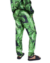 Banana-tree-print silk pajama pants - | Dolce & Gabbana