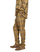 Printed silk twill jogging pants - | Dolce & Gabbana