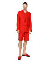 Linen shorts - | Dolce & Gabbana
