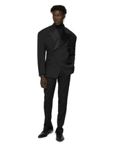 Stretch wool gabardine pants - | Dolce & Gabbana