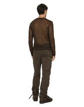 Garment-dyed cotton cargo pants - | Dolce & Gabbana
