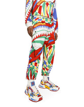 Carretto-print jersey cargo pants - | Dolce & Gabbana