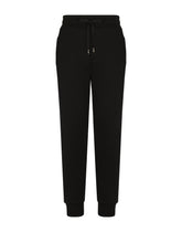 Jersey jogging pants with DG print - | Dolce & Gabbana