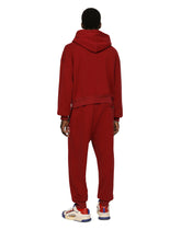 Jersey jogging pants with DG print - | Dolce & Gabbana