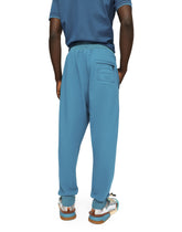 Jersey jogging pants with embossed tag - | Dolce & Gabbana