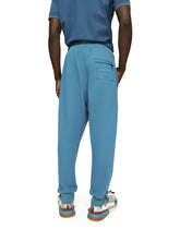 Jersey jogging pants with embossed tag - | Dolce & Gabbana