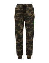 JERSEY JOGGING PANTS WITH CAMOUFLAGE PRINT - | Dolce & Gabbana