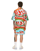Carretto-print stretch drill cargo shorts - | Dolce & Gabbana