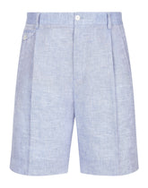 Linen shorts - | Dolce & Gabbana