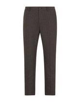Pencil-stripe pants - | Dolce & Gabbana