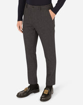 Pencil-stripe pants - | Dolce & Gabbana