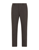 Pencil-stripe pants - | Dolce & Gabbana