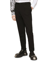 Stretch jersey pants - | Dolce & Gabbana