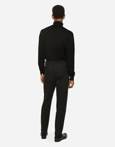 Dotted jersey pants - | Dolce & Gabbana