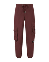 Garment-dyed cotton jogging pants - | Dolce & Gabbana