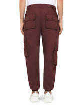 Garment-dyed cotton jogging pants - | Dolce & Gabbana