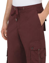 Garment-dyed cotton jogging pants - | Dolce & Gabbana