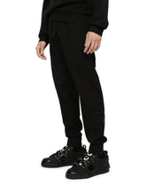 Jersey jogging pants with DG patch - | Dolce & Gabbana