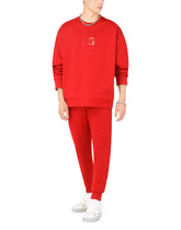 Jersey jogging pants with DG patch - | Dolce & Gabbana