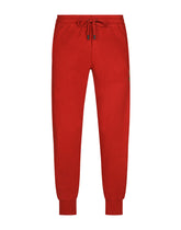 Jersey jogging pants with embroidery - | Dolce & Gabbana