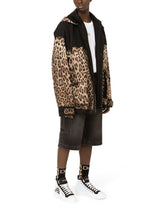 Washed black cargo shorts - | Dolce & Gabbana