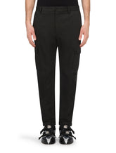 STRETCH JERSEY CARGO PANTS - | Dolce & Gabbana