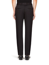 Stretch cotton pants - | Dolce & Gabbana