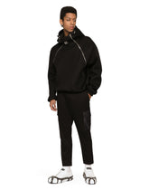 Stretch technical fabric cargo pants - | Dolce & Gabbana