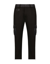Stretch technical fabric cargo pants - | Dolce & Gabbana