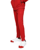 Jersey jogging pants with DG embroidery - | Dolce & Gabbana