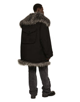 Washed oversize jeans with rips and abrasions - | Dolce & Gabbana